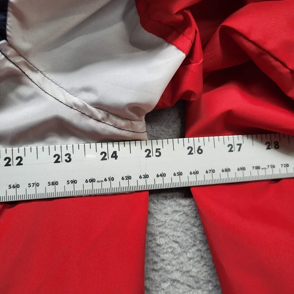 RSVLTS Men Jacket XL Red White‎ Blue WIndbreaker United States of America Hooded - Picture 5 of 9